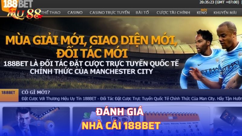 Đánh giá nhà cái 188Bet