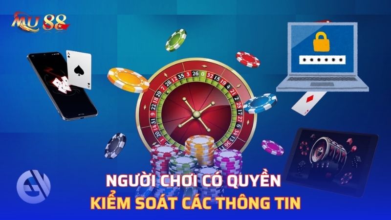 Người chơi có quyền kiểm soát các thông tin