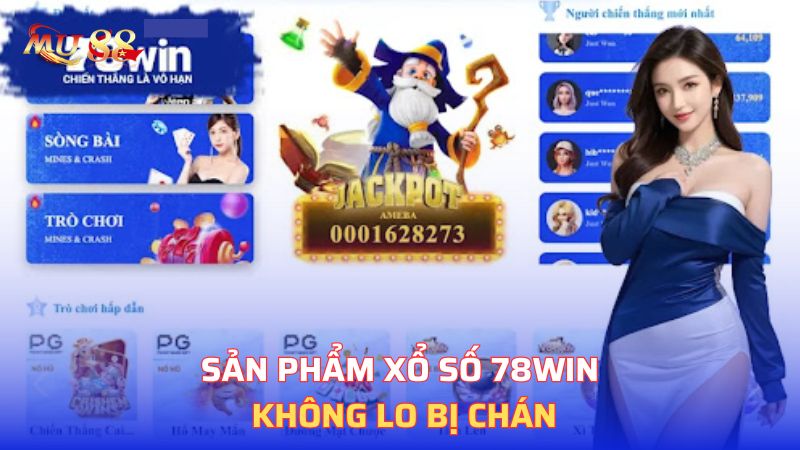 Sản phẩm xổ số không lo bị chán