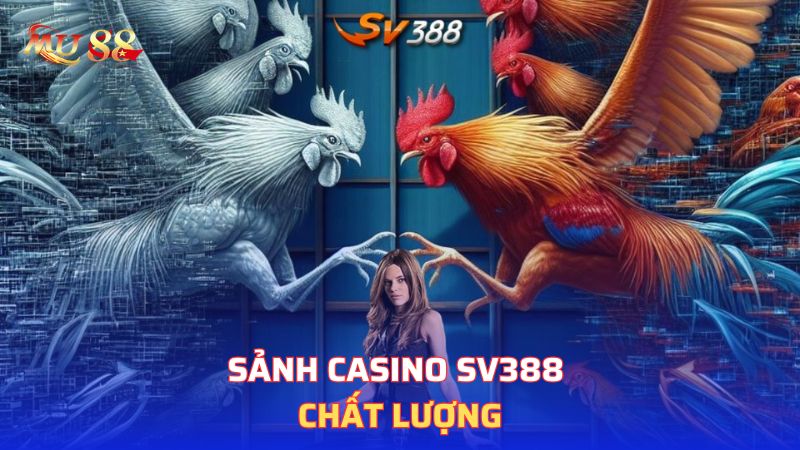 Sảnh casino SV388 chất lượng